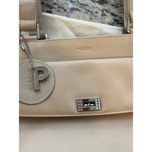 Picard Handbag Luxurious Cream Colored Leather NWOT Made In Germany Excellent